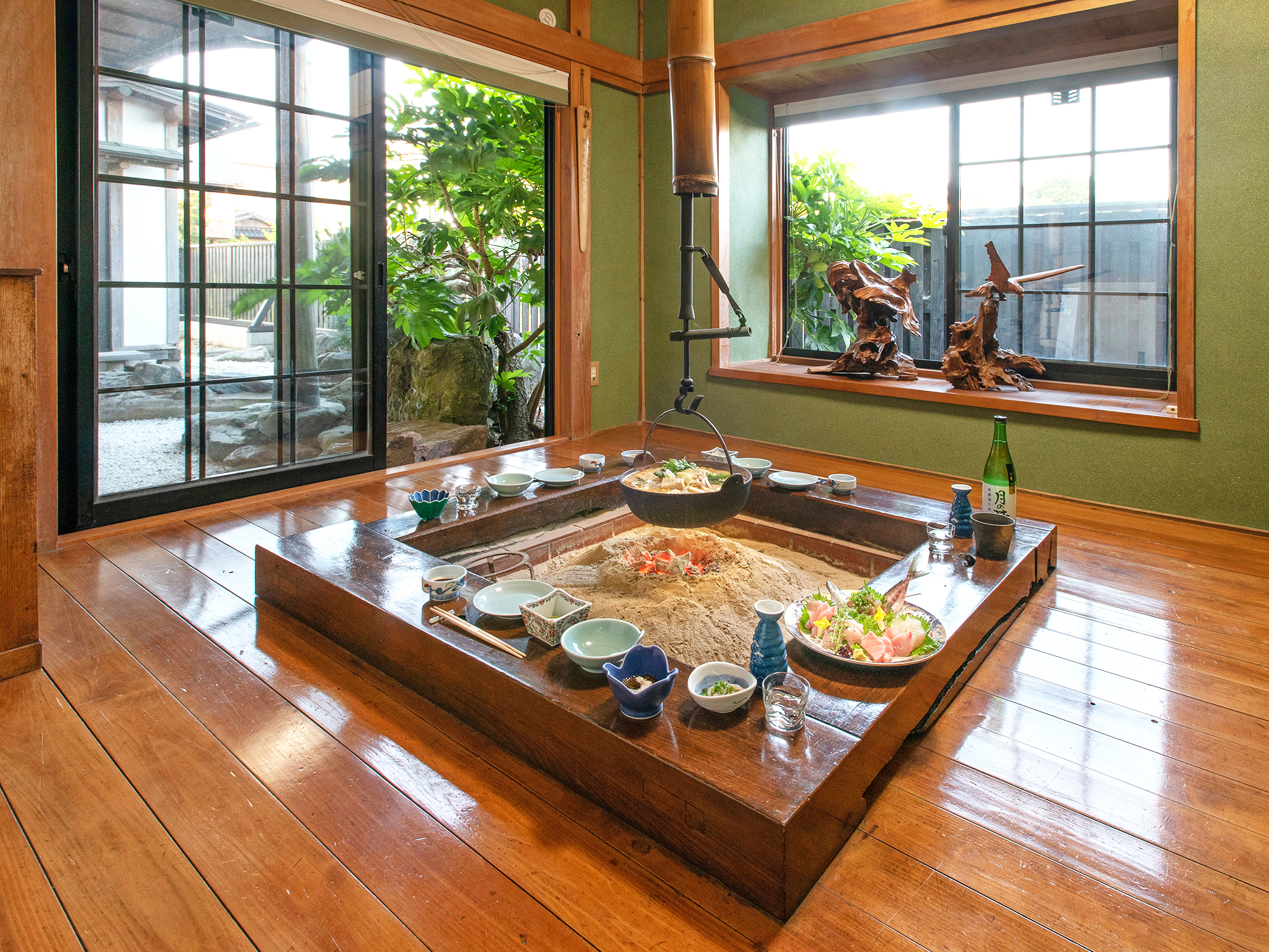 寿多庵（すだあん）囲炉裏個室（座敷）のイメージ_3